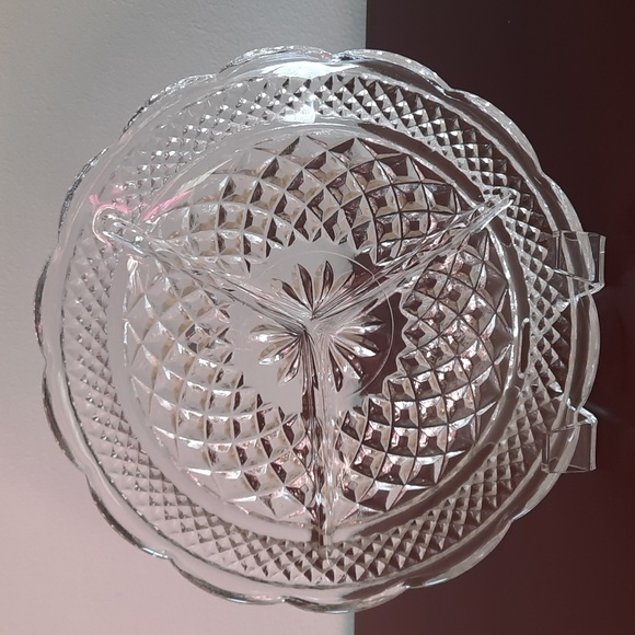 Anchor Hocking Dining Vintage Anchor Hocking Wexford 3part Divided